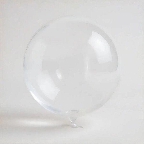 Balão Bubble Transparente - 24" 60cm - 50 unidades - Bobo Balloon - Rizzo
