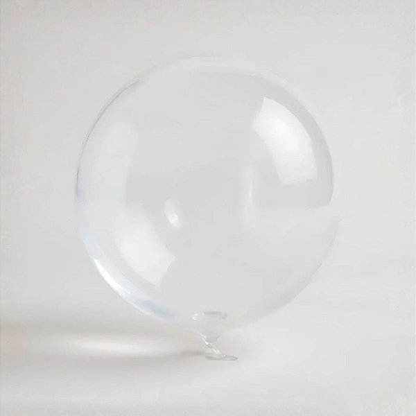 Balão Bubble Transparente - 20" 50cm - 50 unidades - Bobo Balloon - Rizzo
