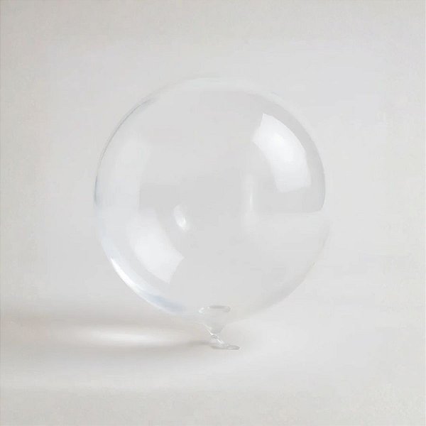 Balão Bubble Transparente - 12" 30cm - 1 unidade - Bobo Balloon - Rizzo