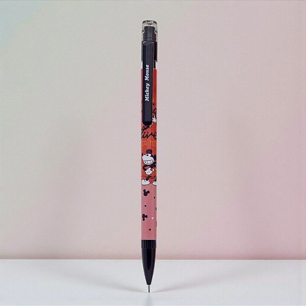 Lapiseira Mickey 0.7mm - Vermelha - Disney Original - 1 unidade - Rizzo