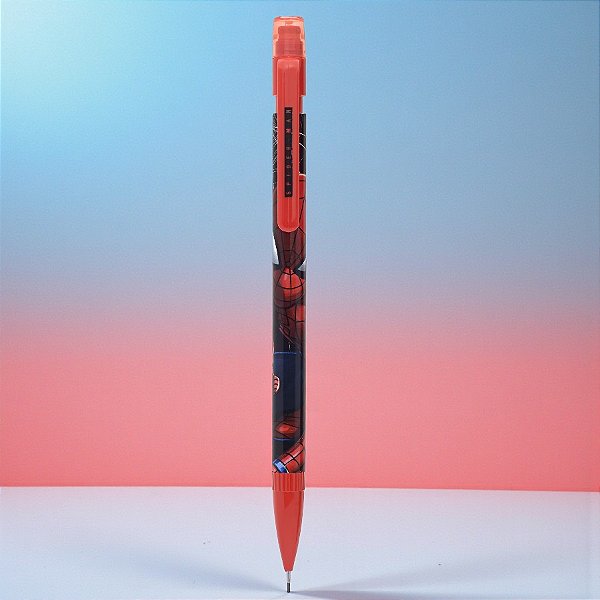 Lapiseira Homem Aranha 0.7mm - Vermelho - Disney Original - 1 unidade - Rizzo