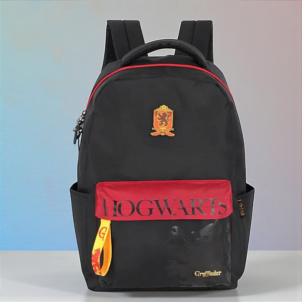 Mochila Escolar - Grifinória - Harry Potter - Preto - 1 unidade - Rizzo