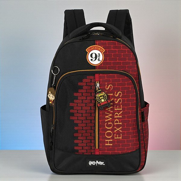 Mochila Escolar - Plataforma 9¾ - Harry Potter - 1 unidade - Rizzo