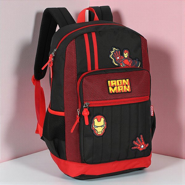 Mochila Escolar - Homem de Ferro - Disney Original - 1 unidade - Rizzo