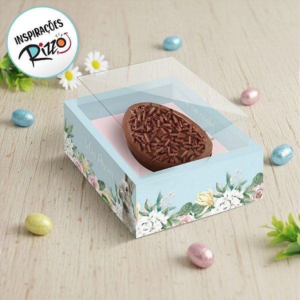 Caixa New Practice para Meio Ovo de 250g - Mr John - 6 unidades - Cromus - Rizzo