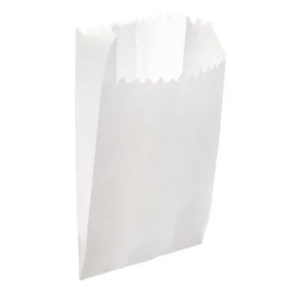 Saquinho de Papel - Liso Branco - 8cm x 14cm - 50 un - Kaixote - Rizzo