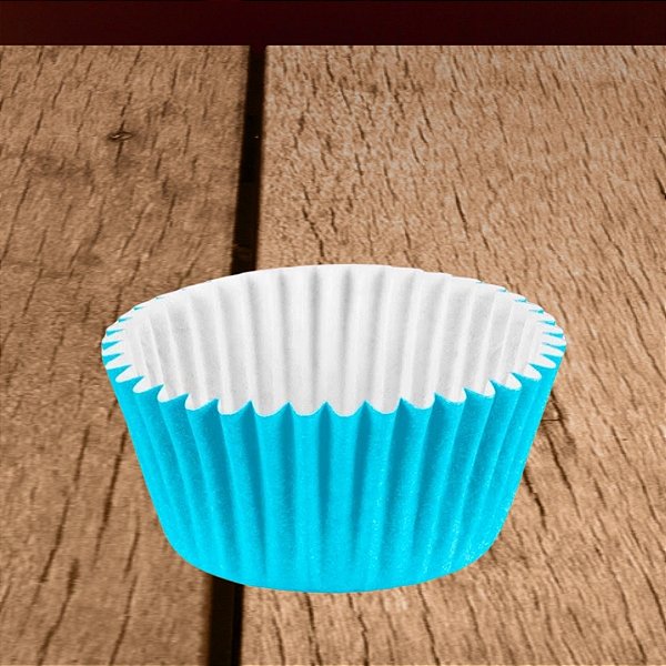 Forminha para Doces - Azul Bebê - Número 06 - 100 unidades - Regina - Rizzo