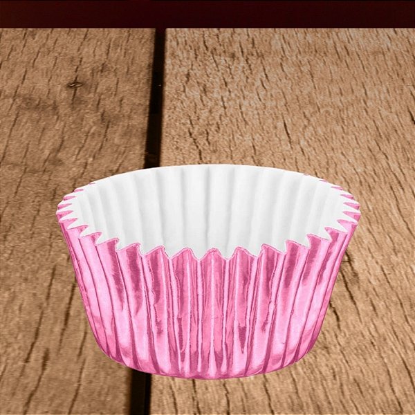 Forminha Laminada para Doces - Rosa Bebê - Número 06 - 50 unidades - Regina - Rizzo