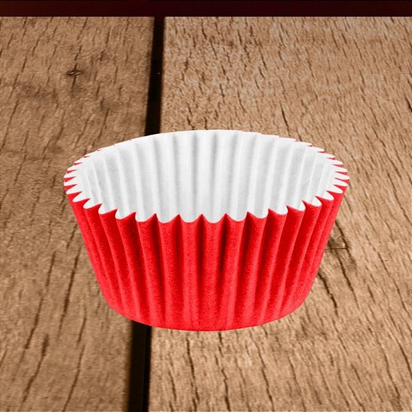 Forminha para Doces - Vermelho - Número 05 - 100 unidades - Regina - Rizzo