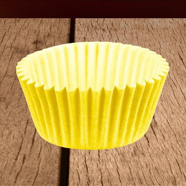 Forminha para Doces - Amarelo Candy - Número 06 - 100 unidades - Regina - Rizzo