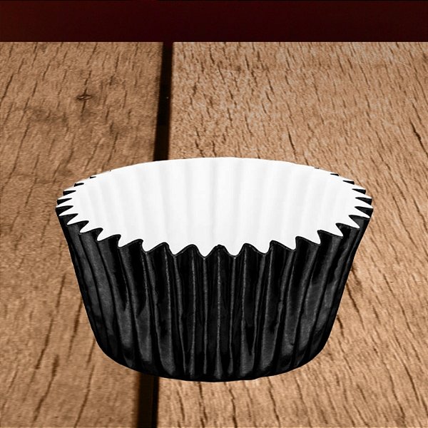 Forminha para Doces - Preto - Número 05 - 100 unidades - Regina - Rizzo