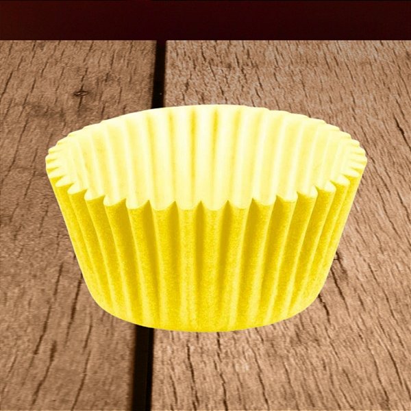 Forminha para Doces - Amarelo Candy - Número 05 - 100 unidades - Regina - Rizzo