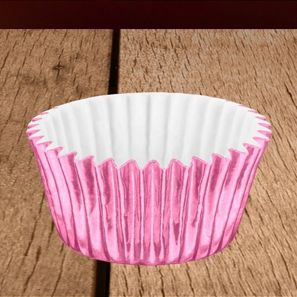 Forminha Laminada para Doces - Rosa Bebê - Número 05 - 50 unidades - Regina - Rizzo