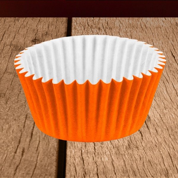 Forminha para Doces - Laranja - Número 05 - 100 unidades - Regina - Rizzo