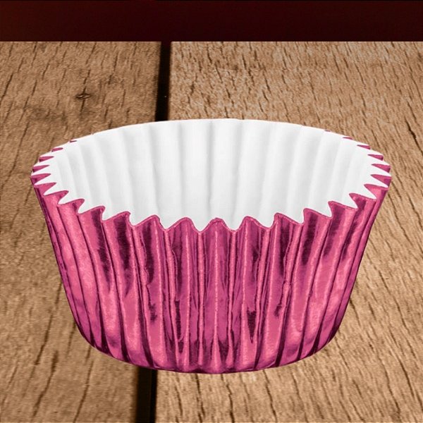 Forminha Laminada para Doces - Fúcsia - Número 04 - 50 unidades - Regina - Rizzo