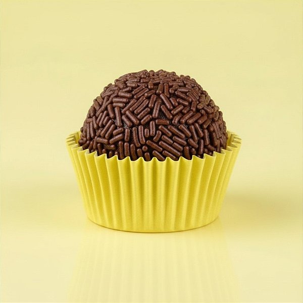 Forminha para Doces - Amarelo Candy - Número 04 - 100 unidades - Regina - Rizzo