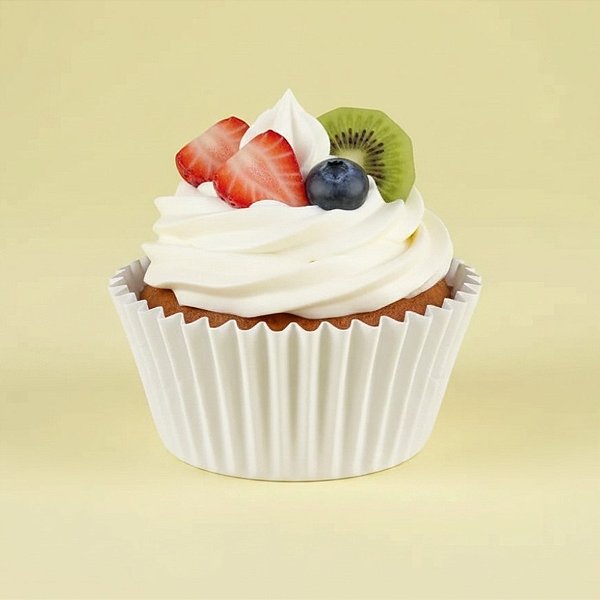 Forminha Para Cupcake Impermeável - Branca - 5x3,5cm - 45 unidades - Regina - Rizzo