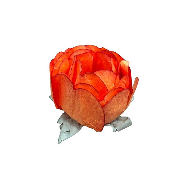 Forminha Para Doces Finos - Rosa Maior Amarelo Ouro - 30 unidades - Decora Doces - Rizzo