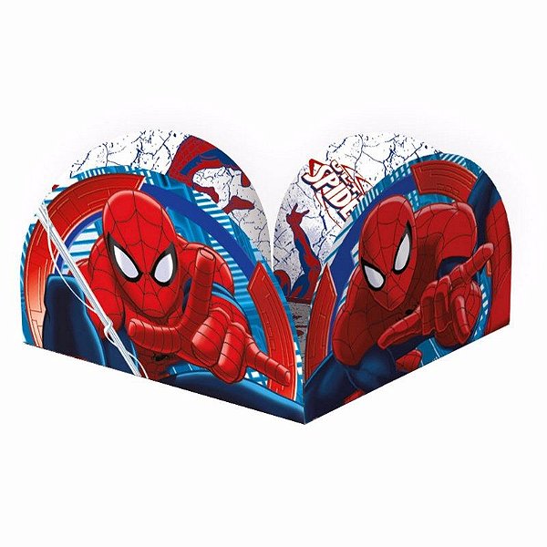 Porta Forminha para Doces Festa Homem Aranha - 50 unidades - Regina - Rizzo Festas