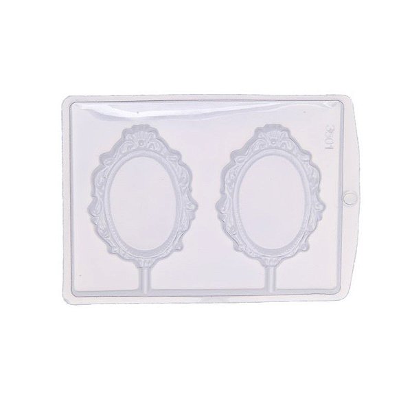 Forma de Acetato Simples - Espelho Moldura 2 - Ref.3501 - Crystal