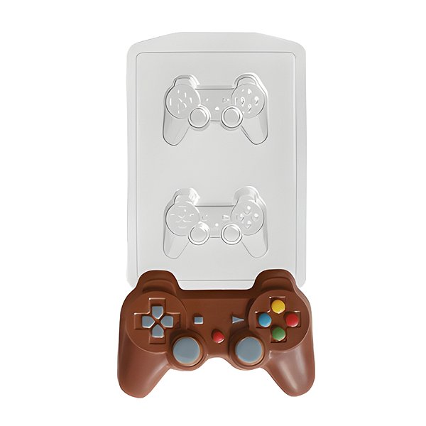 Forma de Acetato Especial - Controle Video Game - Ref. FP124 Crystal Rizzo Confeitaria