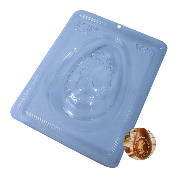 Forma de Acetato Especial - Ovo Clássico do Coelho - Ref.10629 - 1 unidade - BWB - Rizzo