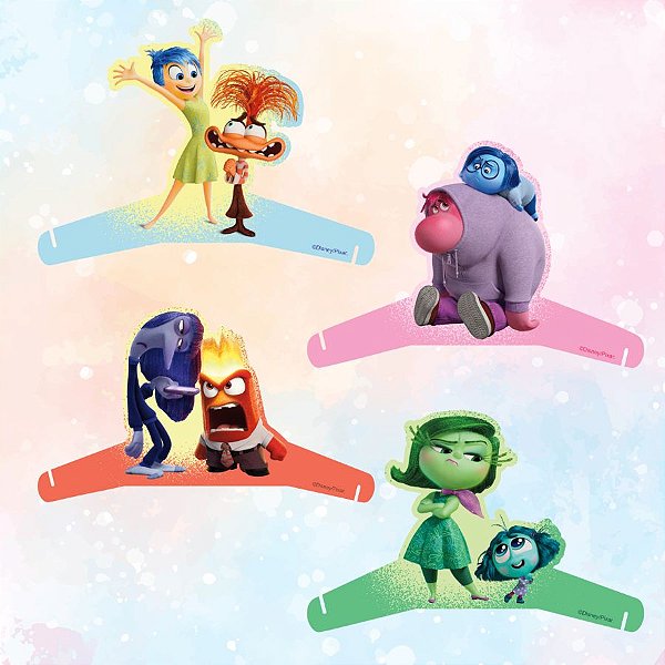 Decoração de Mesa - Divertidamente - Disney Original - 4 unidades - Rizzo