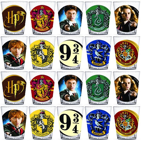 Copinho para Doces 40ml Festa Harry Potter - 20 unidades - Rizzo Festas