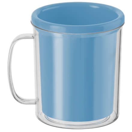 Caneca para Foto - Azul Claro 10cm x 8cm - Rizzo Embalagens