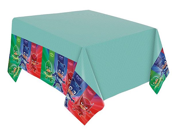 Toalha De Mesa Festa PJ Masks - 01 unidade - Regina - Rizzo Festas