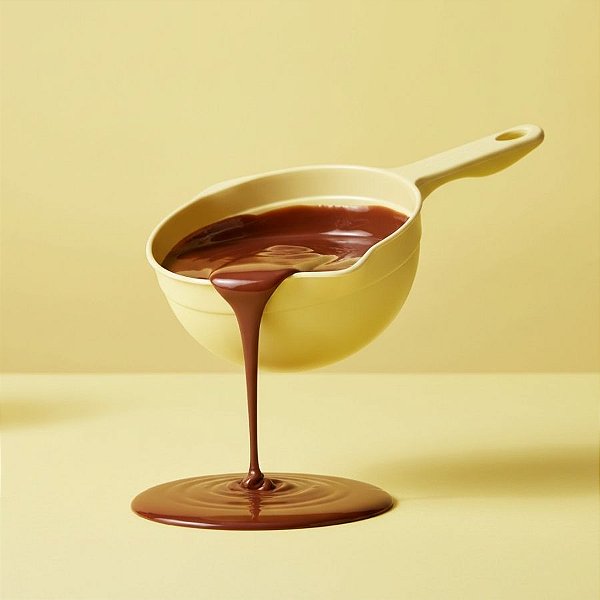 Panelinha Derretedeira Multiuso Própria para Micro-ondas - Amarelo Candy - 850ml - 1 unidade - BlueStar - Rizzo