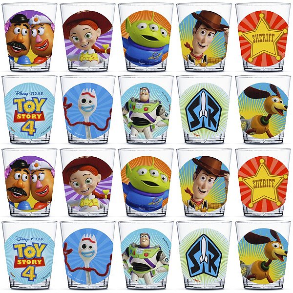 Copinho para Doces 40ml Festa Toy Story 4 - 20 unidades - Rizzo Festas