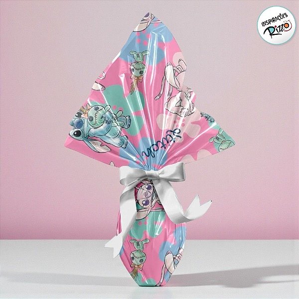 Folha para Ovos de Páscoa Disney - Stitch Sweet - 69x89cm - 25 unidades - Cromus - Rizzo