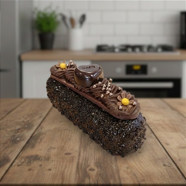 Bomba de Chocolate e Coração Fake com Imã - 11cm - 1 unidade - Rizzo