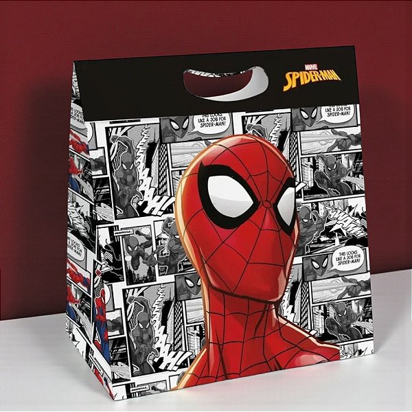 Caixa New Plus - Homem Aranha - G 28,5x10x38,5cm - Disney Original - 1 unidade - Cromus - Rizzo