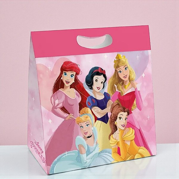 Caixa New Plus - Princesas - P 18x7,5x24cm - Disney Original - 1 unidade - Cromus - Rizzo