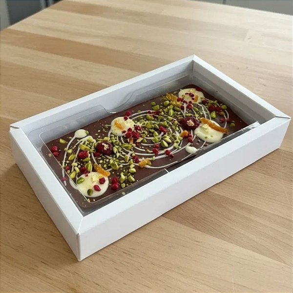 Caixa Envelope Tablete - Branco - 12 Gomos - 12,5x17cm - 5 unidades - Crystal - Rizzo