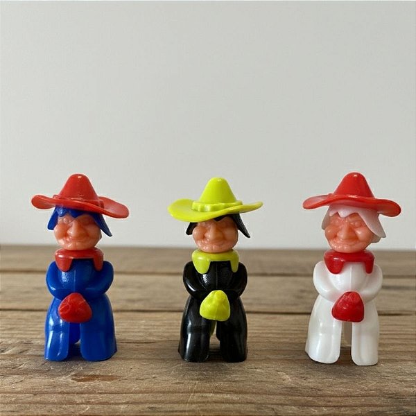 Mini Brinquedo Bruxinhas - Sortido - 5cm - 3 unidades - Rizzo