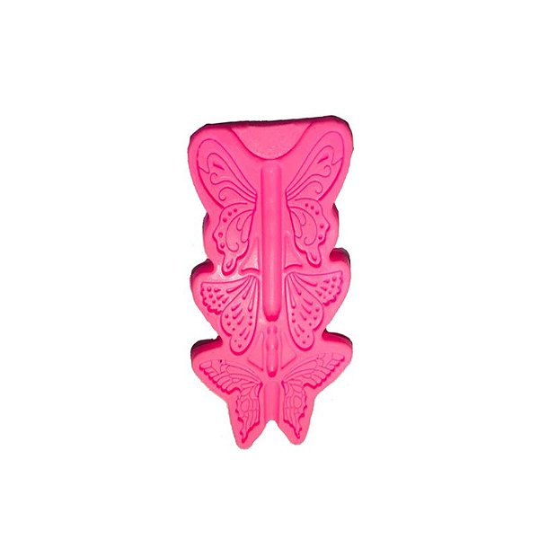 Molde de Silicone Borboletas S382 Molds Planet Rizzo Confeitaria