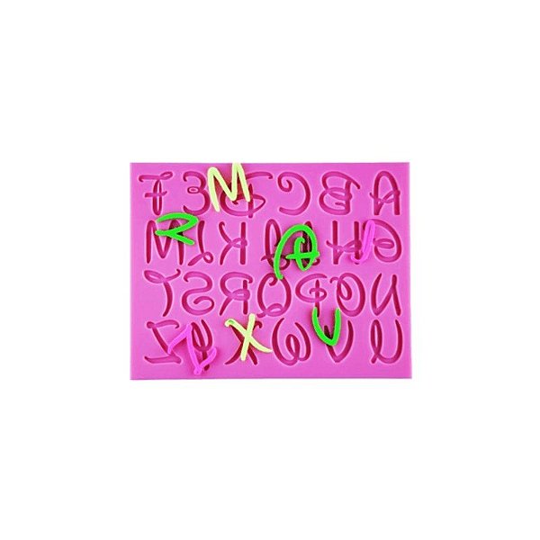 Molde de Silicone Alfabeto S386 Molds Planet