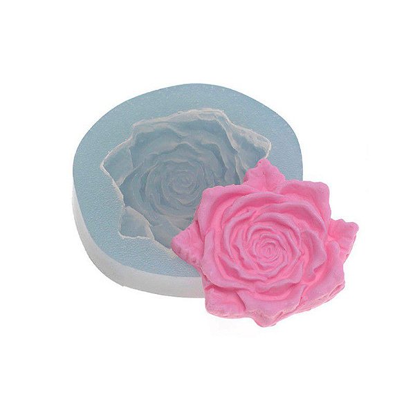 Molde de Silicone Rosa Aspen 363 - Flexarte