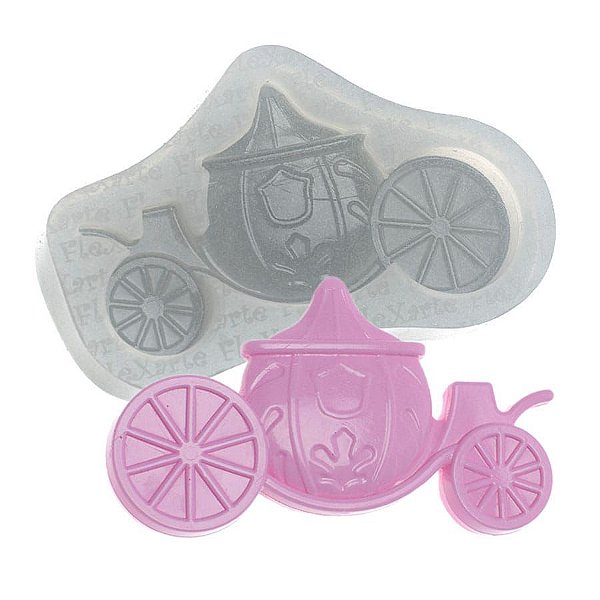 Molde de Silicone Carruagem Ref. 457 Flexarte