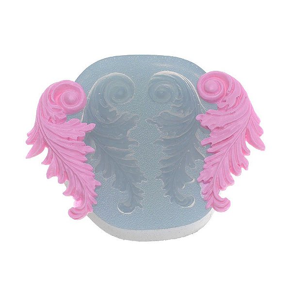 Molde de silicone Arabesco Espelhado Ref. 309 Flexarte