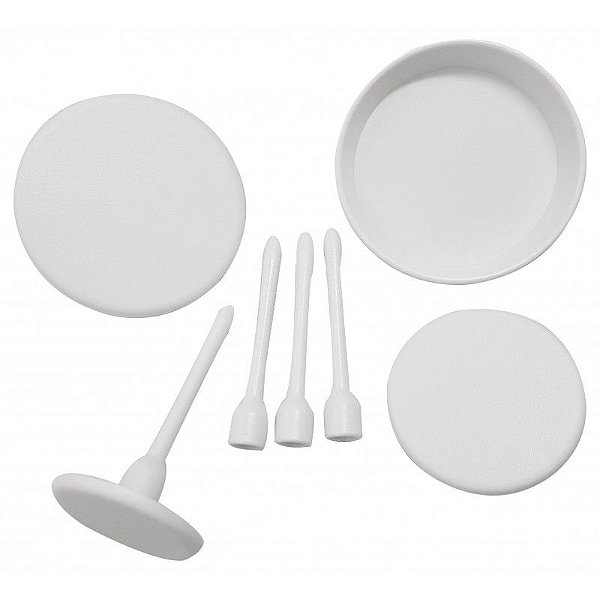 Kit Armadores de Flor em Plástico Prime Chef Rizzo Confeitaria