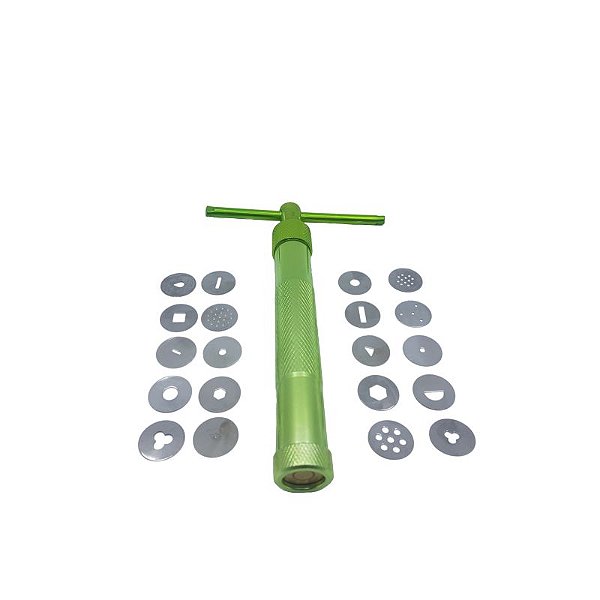 Extrusora para Confeitaria - 20 Discos - Cod.GMEZN802 - Prime Chef - Rizzo Confeitaria