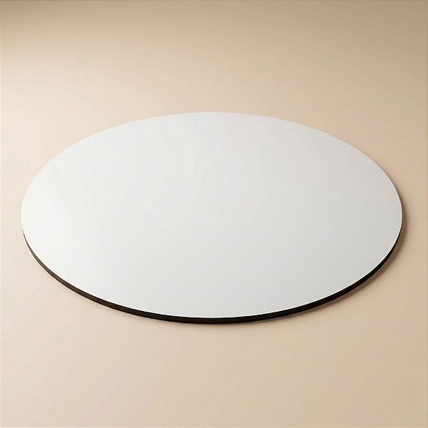 Base Para Bolo Cake Board em MDF - Branco - 32cm  - 1 unidade - Rizzo
