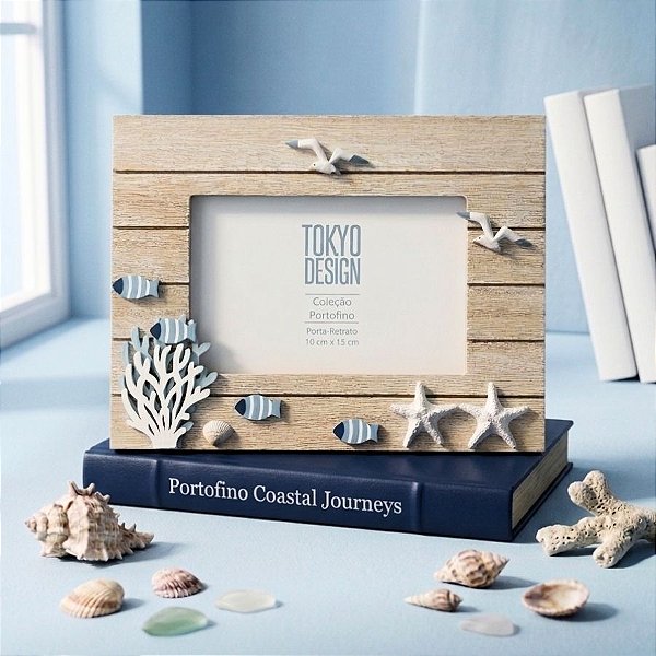 Porta-Retrato Portofino - 22x17cm - 1 unidade - Rizzo