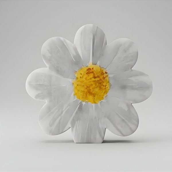 Guardanapo de Papel - Flor Branca - 16,5x16,5cm - 20 unidades - Rizzo