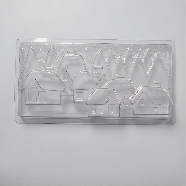 Forma de Acetato Especial - Cidade Natal - Ref. FP239 - 1 unidade - Crystal - Rizzo