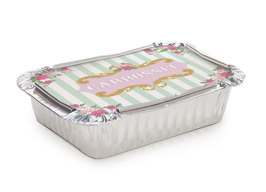 Marmitinha Festa Carrossel M - 12 unidades - Cromus - Rizzo Festas